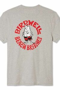 バードウェル Birdwell BIRDIE CIRCLE Tシャツ Heather Grey Sサイズ【新品】