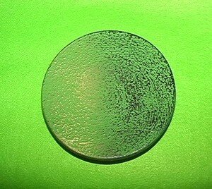 ★★★南部鉄器:丸型刷毛目急須瓶敷*緑金色★★★
