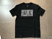 アルマーニエクスチェンジ　ARMANI EXCHANGE ＡＸ　Ａ|Ｘ　半袖　Ｔシャツ　黒　ブラック　ＸＳ　お洒落_画像1