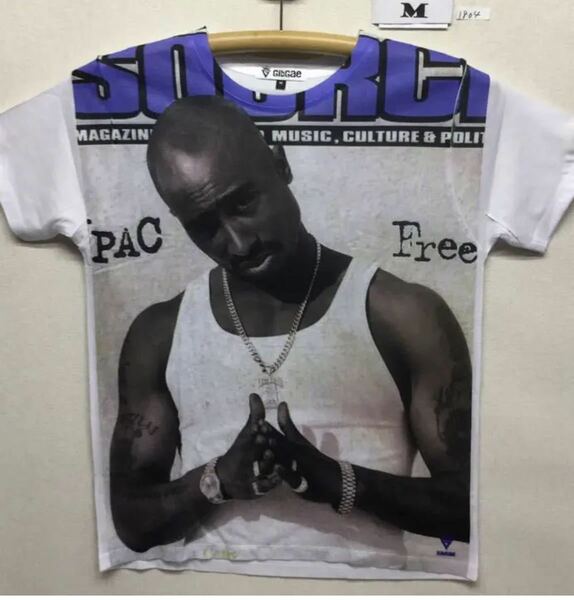 新品 2pac Tシャツ Mサイズ 管1804 トゥーパック