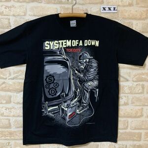システムオブアダウン Tシャツ　XXLサイズ　 管3001 システム・オブ・ア・ダウン（英: System of a Down）