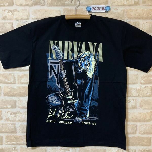 ニルバーナ ニルヴァーナ Tサイズ　XXLサイズ　管222 バンドTシャツ ニルヴァーナ (Nirvana)