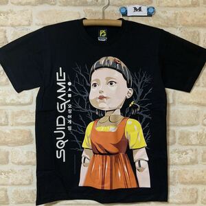 イカゲーム　Tシャツ　Mサイズ　海外製　SQUIDGAME 管3353