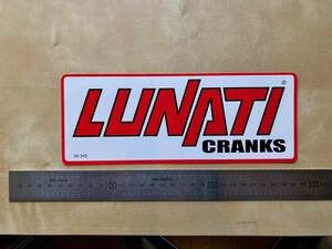 LUNATI ルナティ デカール ヴィンテージ ステッカー クランク NASCAR 世田谷ベース