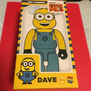 【激レア】BE@RBRICK ベアブリック 400% フィギュア メディコム・トイ DESPICABLE ME3 DAVE ミニオン