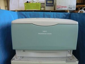 * used laser printer [NEC MultiWriter 8250N] toner less *