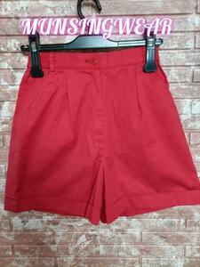 MUNSINGWEAR Munsingwear одежда шорты красный size60