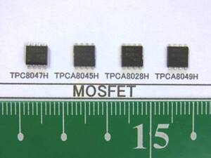 MOSFET: TPC8047H,TPCA8045H,TPCA8028H,TPCA8049H選んで1組