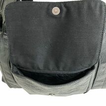 送料無料【AMERICAN RAG CIE アメリカンラグシー】ショルダーバッグ 2WAY BAG ブラック メンズ レディース_画像6