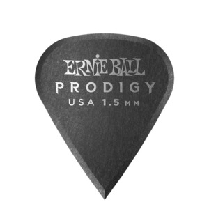 ★ERNIE BALL P09335 PRODIGY PICKS 1.5mm Black SHARP ギター ピック 6枚入り ★新品メール便