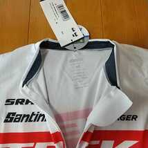 Santini TREK SEGAFREDO 2021 Race SS JERSEY サンティニ　トレック　セガフレード　ジャージ US:M JP:L_画像3