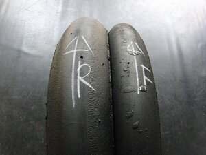 GP3クラス中古スリックセット!ダンロップ◎モト3. 90/80R17. 115/75R17. YZ241:22073