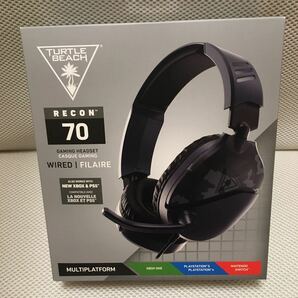 【新品未使用】Turtle Beach タートルビーチ RECON 70 ブルーカモ ゲーミングヘッドセット 公式限定色