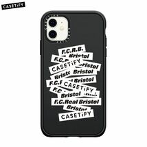 【良品】【送料最安310円】FCRB f.c real bristol エフシーレアルブリストル SOPHNET ソフ CASETIFY SCARVES SOLID iPhone CASE 携帯ケース_画像1