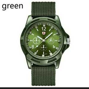 新品　未使用　army　戦争　腕時計　緑　3