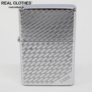 ZIPPO/ジッポー LARK/ラーク 1937レプリカ レンガ調 シルバー 2011年製 /LPL