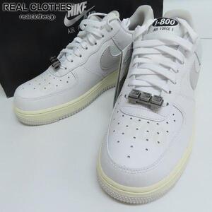 【未使用】NIKE/ナイキ AIR FORCE 1 07 PREMIUM 1-800/Toll Free White エアフォース プレミアム CJ1631-100/25 /080