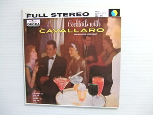 20★音質処理CD★カーメン・キャバレロ/Cocktails with Cavallaro　ピアノ輸入盤/紙ジャケ★8枚同梱送料160円★改善度、多分世界一 カ