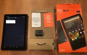 Amazon fire HD 10 32GB ブラック　11世代　ケース付き