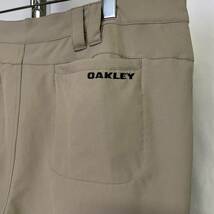 2013SS OAKLEY オークリー ナイロン ショート パンツ W36 ベージュ ワイド ストレッチ ゴルフ 00s Y2K 古着 オールド ビンテージ_画像5