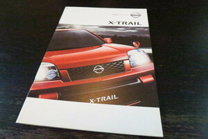 Nissan X-trail (X-TRAIL) catalog 2004 year 9 month OP, special edition catalog attaching 