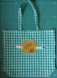 エコバッグ トートバッグ サブバッグ ハンドメイド ギンガムチェック