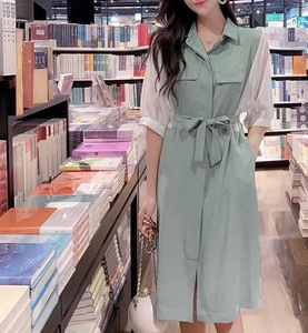 ワンピース シャツワンピース シャツワンピ ロングワンピース レデイース ワンピース シャツワンピース シャツ
