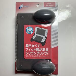 CYBER・ラバーコートグリップ2(New3DS LL用) ブラック【New3DS LL】