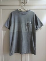 送料230円■MANASTASH ポケットTシャツ M 灰■珍品 内ポケ付 マナスタッシュ ボーダーTシャツ 無地Tシャツ アウトドアウェア キャンプ camp_画像8