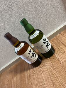 サントリー 山崎 白州 シングルモルト ウイスキー 43度 700ml