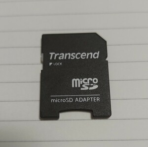 変換アダプター microSDカード microSDアダプター Transcend