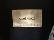 美品 COHERENCE コヒーレンス 「RUIZ ルッツ』 高復元率パッカブル生地採用 ツイル ジャージー フーデット バルカラーコート_画像5