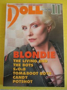 DOLL doll 2003 year 11 month number No.195 Blondie THE LIVING END The *batsuTHE BOTS hot Schott 