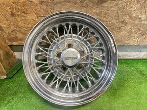 希少 CRAGAR 15インチ 6J PCD114.3〜127 5H ワイヤー ホイール 1本