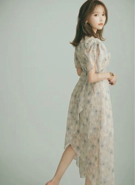 Crayme, Watercolor Tulips Dress