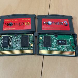 ゲームボーイアドバンスソフト「MOTHER1+2」「MOTHER3」
