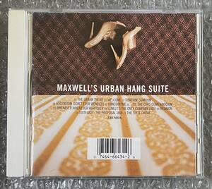 r81 Maxwell Maxwell's Urban Hang Suite Jazzy Smooth R&B Soul Contemporary R&B 名盤 US 中古美品