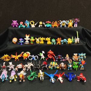 【1円スタート】ポケットモンスター モンコレ ポケモンフィギュア 大量 まとめ売り 廃盤 伝説 多数 50体