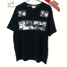 シーイー C.E 半袖Tシャツ サイズXL - 黒×白 メンズ クルーネック トップス_画像1