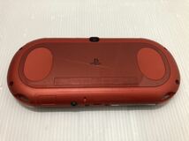 SONY PS Vita PCH-2000番 メタリックレッド 本体 箱付き Ver3.74【動作良好】PlayStation プレイステーション ヴィータ_画像5