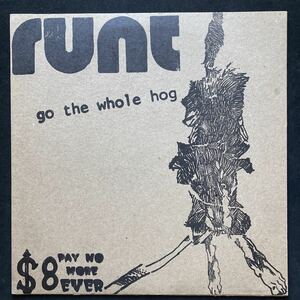 LP RUNT / GO THE WHOLE HOG [HARDCORE PUNK]