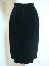 美品 ハナエモリ HANAE MORI スカート ブラックカラー 63-9_画像2