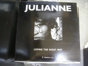 ●UKSOUL R&B12”●JULIANNE/LOVING THE RIGHT WAY