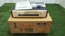 △880　未使用開封品　オーディオ　FMステレオチューナー　Accuphase　T-108　アキュフェーズ　元箱付き_画像1