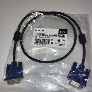 D-Sub15pin エレコム品番CAC-07BK/RS