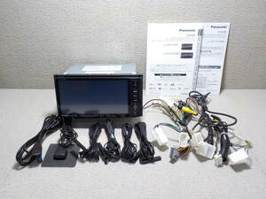 Panasonic メモリーナビ CN-S310WD CD/DVD/SD/USB/iPod/Bluetooth/フルセグ USBケーブル 取説付 トヨタ・ダイハツ車用電源/22002740三J1812