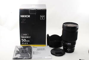 ★Nikon Nikkor Z 50mm f1.2s★奇跡の新品同様品★元箱付★その２