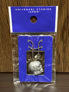  unopened USJ Terminator Skull head figure skeleton small Mini key chain TERMINATOR T-800 SF movie key holder 