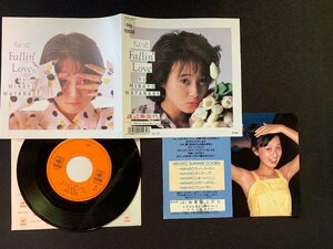 ♭♭♭EPレコード おニャン子クラブ 渡辺美奈代 ちょっと Fallin'Love / ほめてよ Hold Me Tight