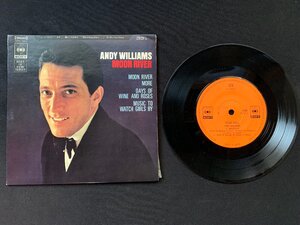 ♭♭♭EPレコード アンディ・ウィリアムス ANDY WILLIAMS MOON RIVER / More / Days Of Wine And Roses